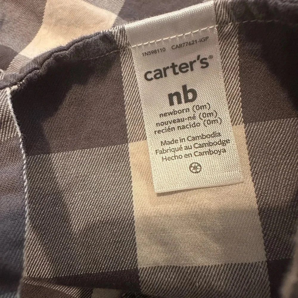 Carter’s Baby Jumpsuit Girls Size Newborn - Picture 4 of 5